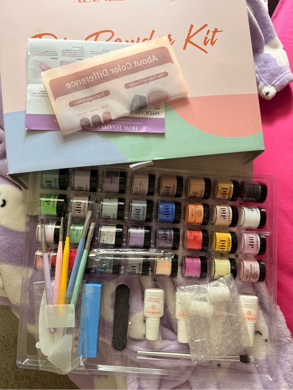 Dip powder nail kit